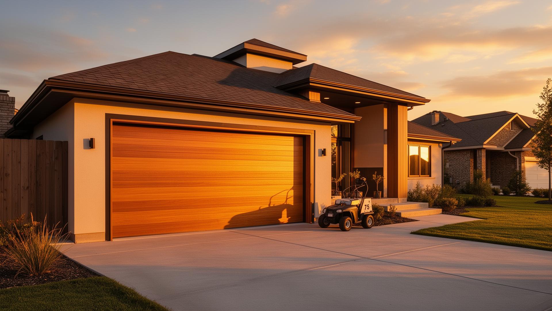 Professional garage door installation